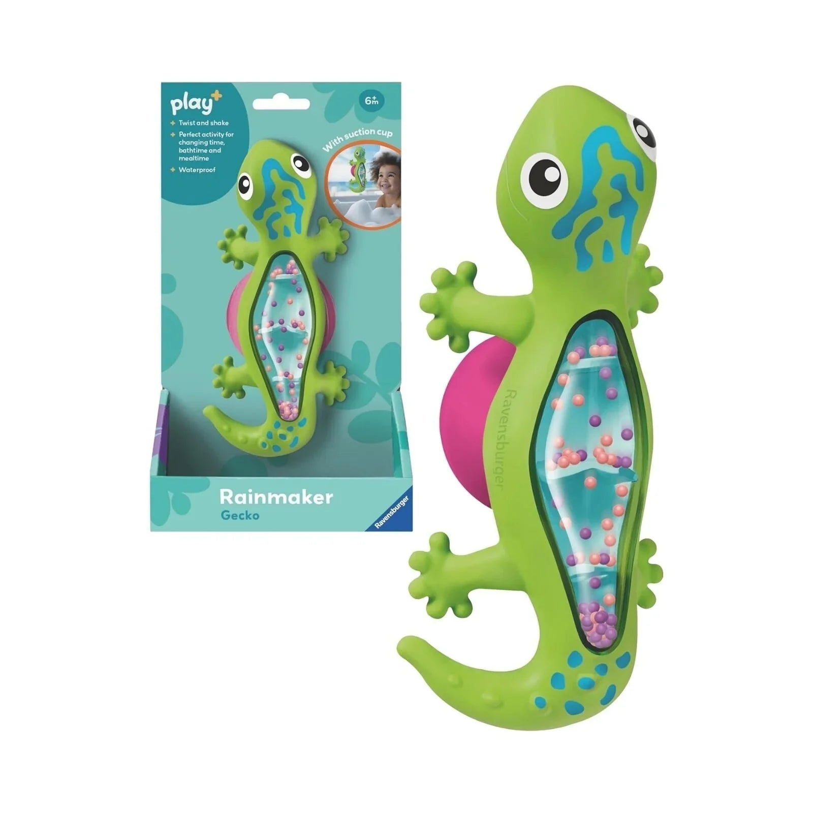 Play+ Rainmaker Gecko | Luxury Home Accessories | Heulog Glow