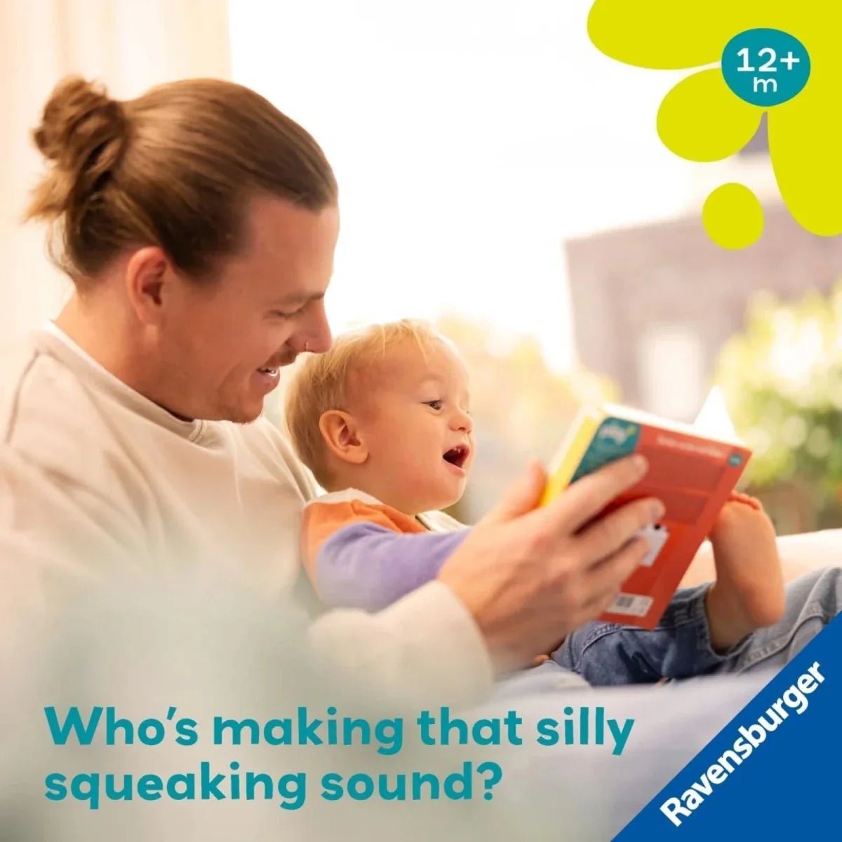 Play+ Shh... Who's there? Baby Animals Book with Sounds | Luxury Home Accessories | Heulog Glow