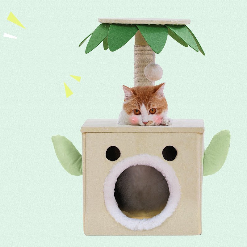 Playable And Sleepy Cat New Product Grinding Claw Toy Scratching Post | Luxury Home Accessories | Heulog Glow