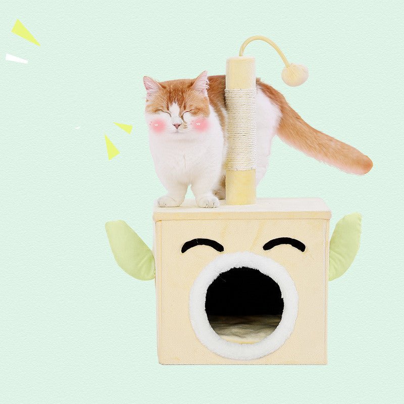 Playable And Sleepy Cat New Product Grinding Claw Toy Scratching Post | Luxury Home Accessories | Heulog Glow