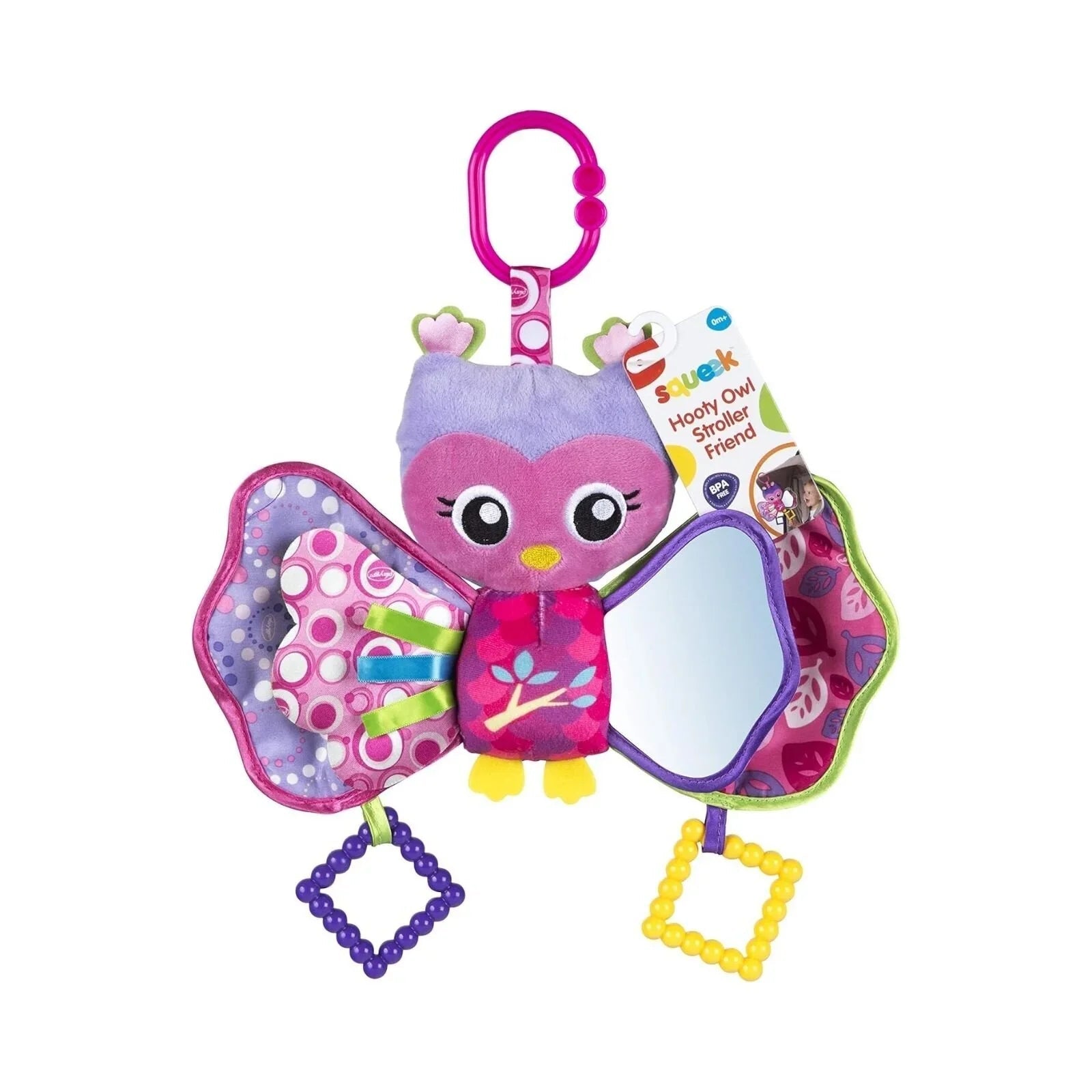 Playgro Hooty Owl Stroller Friend | Luxury Home Accessories | Heulog Glow