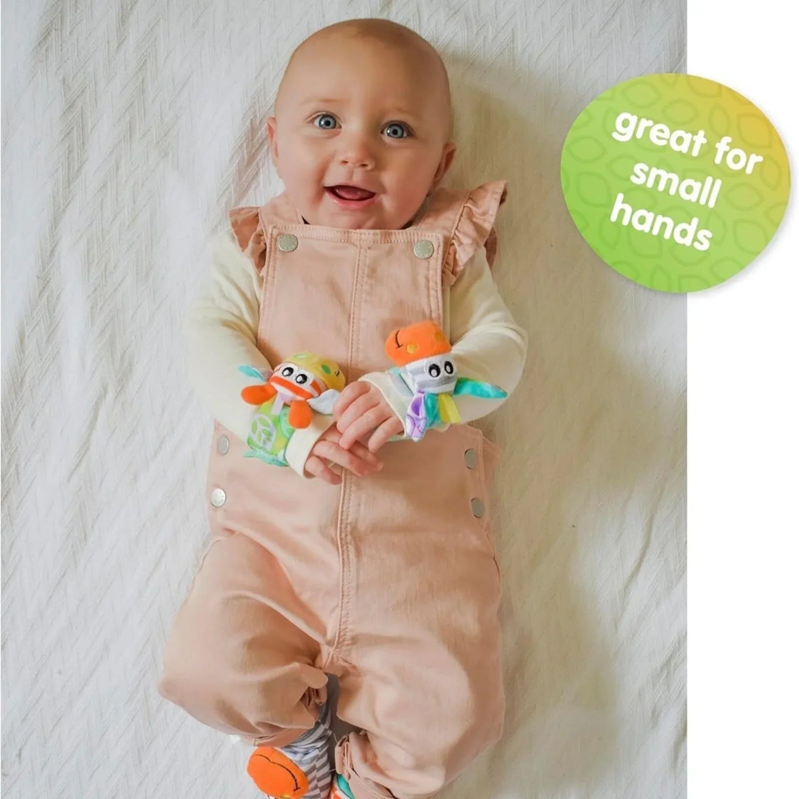 Playgro Jungle Wrist Rattle & Foot Finder | Luxury Home Accessories | Heulog Glow