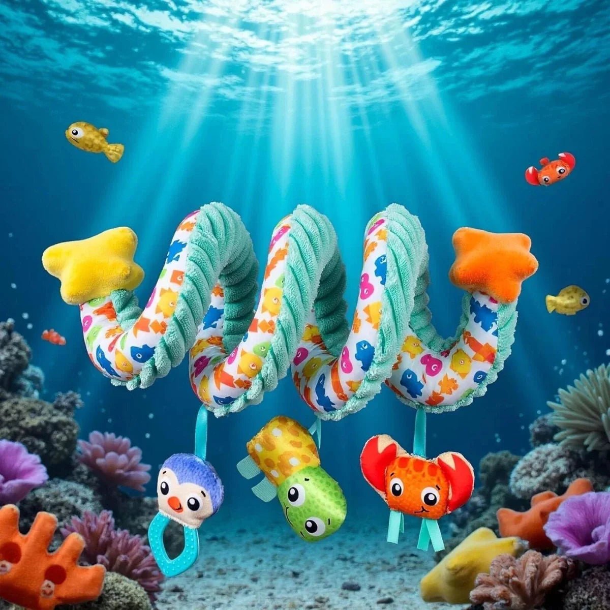 Playgro Ocean Adventure Twirly Whirly | Luxury Home Accessories | Heulog Glow