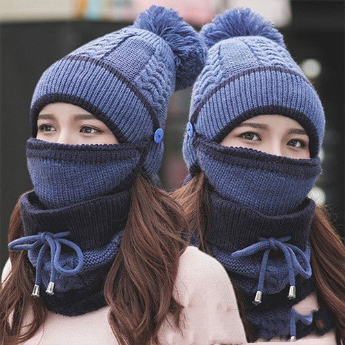 Plus velvet thick bib mask | Luxury Home Accessories | Heulog Glow