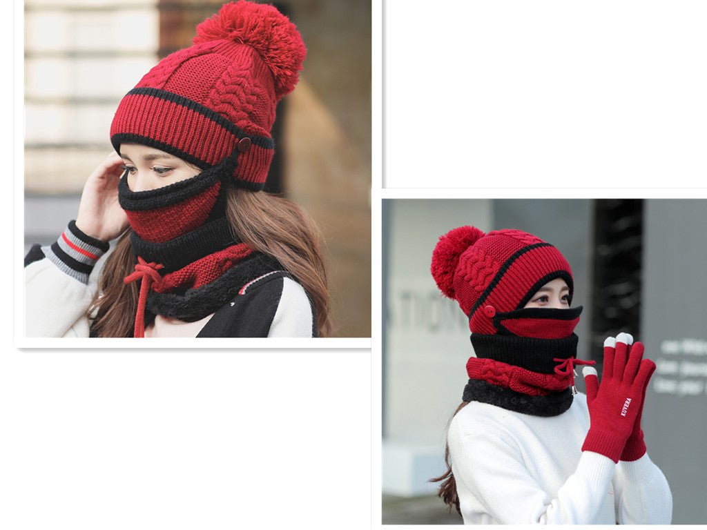 Plus velvet thick bib mask | Luxury Home Accessories | Heulog Glow