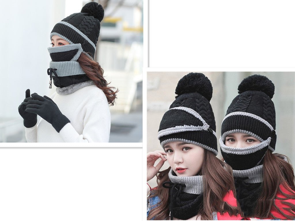 Plus velvet thick bib mask | Luxury Home Accessories | Heulog Glow