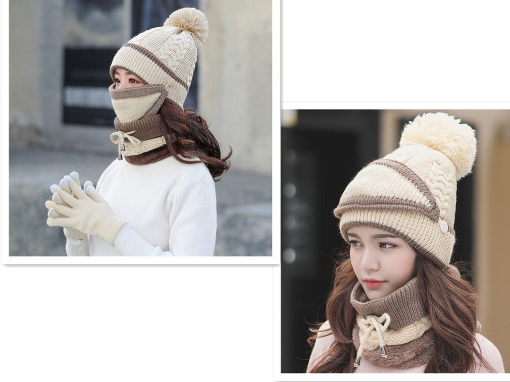 Plus velvet thick bib mask | Luxury Home Accessories | Heulog Glow