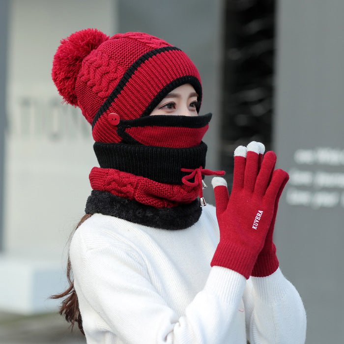 Plus velvet thick bib mask | Luxury Home Accessories | Heulog Glow
