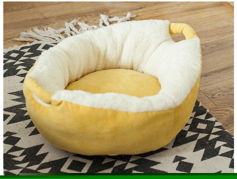 Plush Cat Sleeping Pad Villa Cat Supplies | Luxury Home Accessories | Heulog Glow