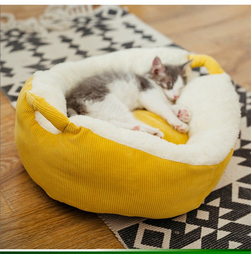 Plush Cat Sleeping Pad Villa Cat Supplies | Luxury Home Accessories | Heulog Glow