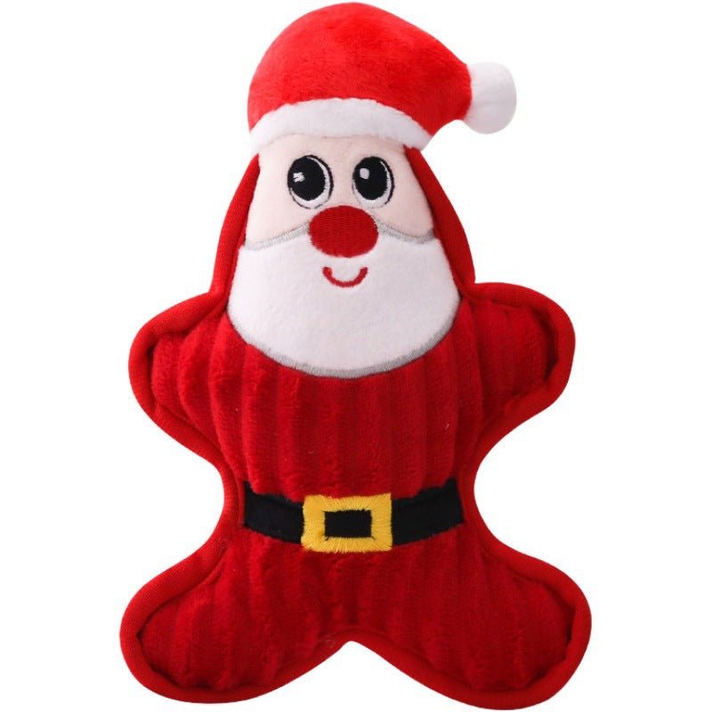 Plush Doll Christmas Bite Resistant Dog Pet Toy | Luxury Home Accessories | Heulog Glow