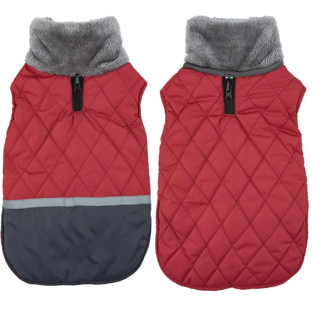 Plush Lapel Pet Clothes Double-sided | Luxury Home Accessories | Heulog Glow