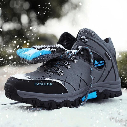 Plush Men's Walking / Hiking Boots | Luxury Home Accessories | Heulog Glow