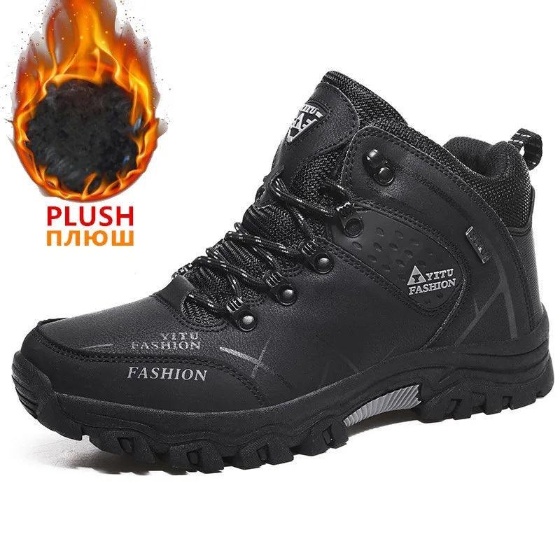 Plush Men's Walking / Hiking Boots | Luxury Home Accessories | Heulog Glow