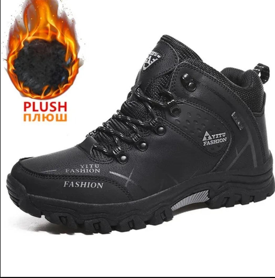 Plush Men's Walking / Hiking Boots | Luxury Home Accessories | Heulog Glow