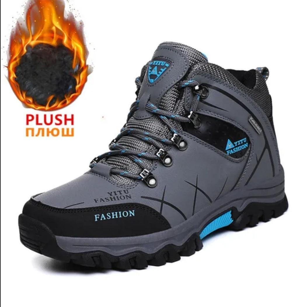 Plush Men's Walking / Hiking Boots | Luxury Home Accessories | Heulog Glow