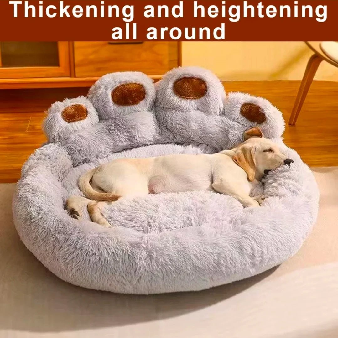 Plush Paw Big Bed | Luxury Home Accessories | Heulog Glow