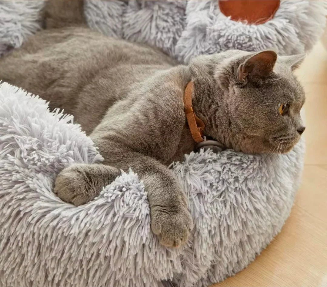 Plush Paw Big Bed | Luxury Home Accessories | Heulog Glow