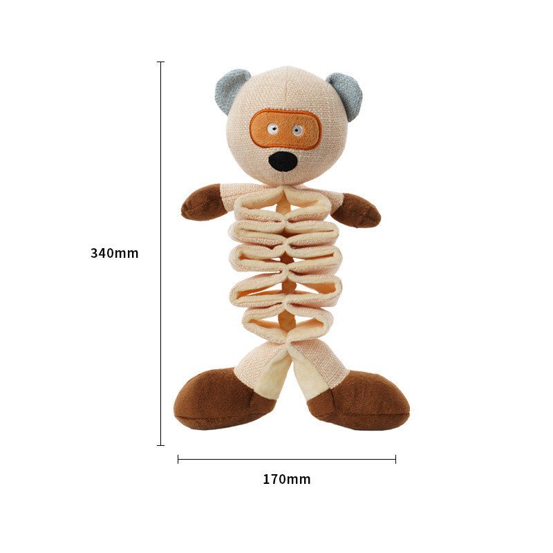 Plush To Accompany Bite-resistant Pet Dog Puppies Supplies Molars | Luxury Home Accessories | Heulog Glow