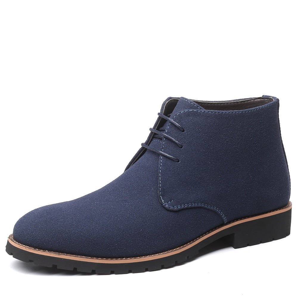 Pointed casual leather boots | Luxury Home Accessories | Heulog Glow