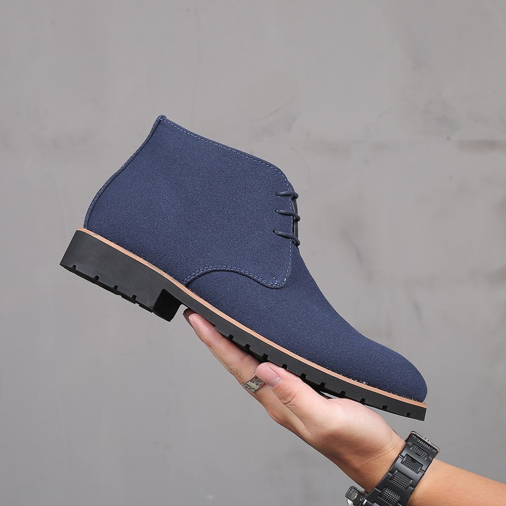 Pointed casual leather boots | Luxury Home Accessories | Heulog Glow