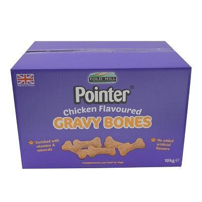 Pointer Chewdles Chicken Gravy Bones 10kg | Luxury Home Accessories | Heulog Glow