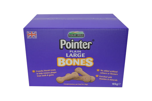 Pointer / Chewdles Plain Large Bones 10kg | Luxury Home Accessories | Heulog Glow