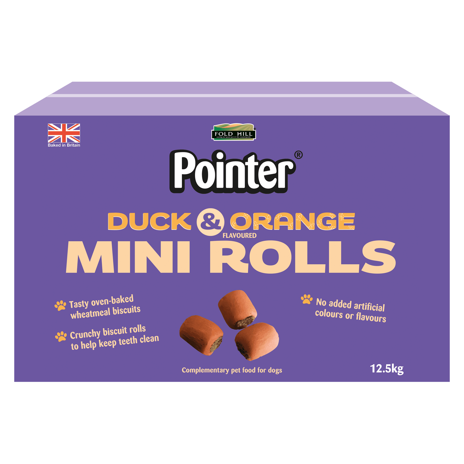 Pointer Duck & Orange Mini Rolls 12.5kg | Luxury Home Accessories | Heulog Glow