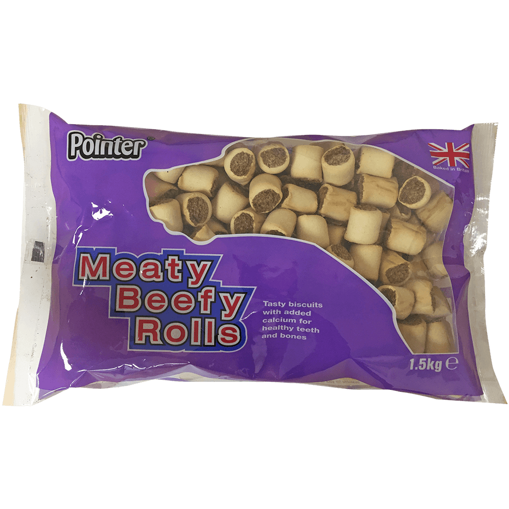 Pointer Meaty Beefy Rolls/Marrowbone Rolls 1.5kg | Luxury Home Accessories | Heulog Glow