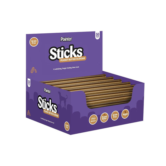 Pointer Peanut Butter Sticks Grain Free Dog Treat | Luxury Home Accessories | Heulog Glow