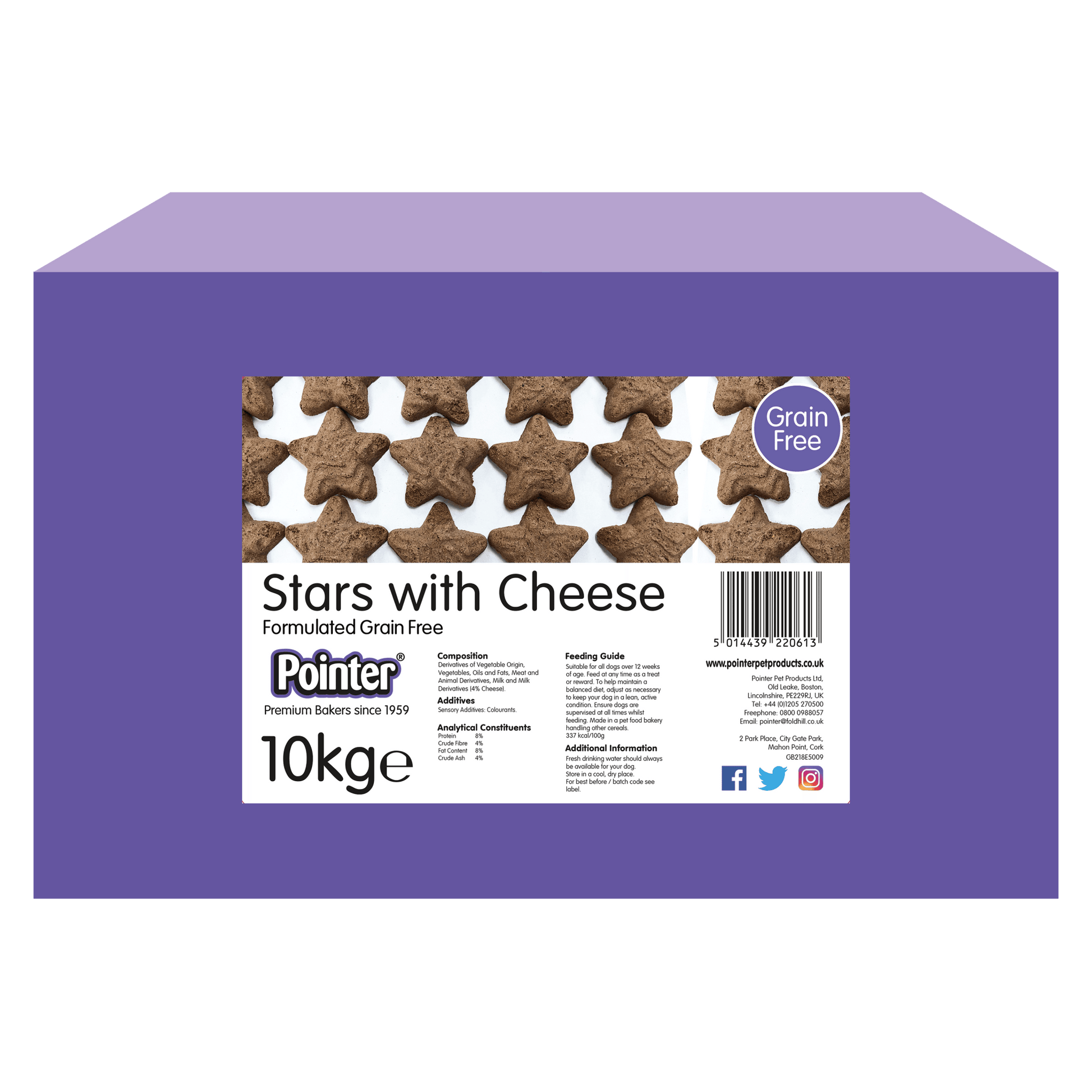 Pointer Stars with Cheese 10kg | Luxury Home Accessories | Heulog Glow