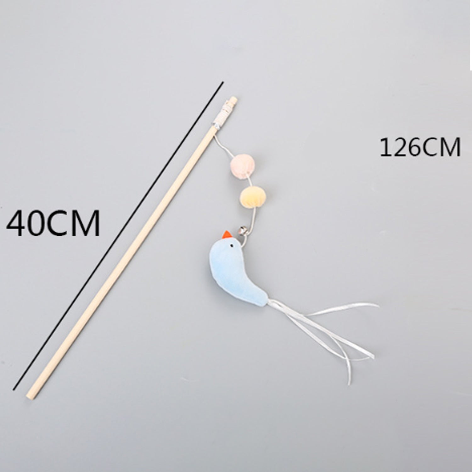 Pole Wooden Pole Funny Cat Stick Flexible For Cat Bell Funny Cat Stick Elastic Rope Woodenfor Cat | Luxury Home Accessories | Heulog Glow