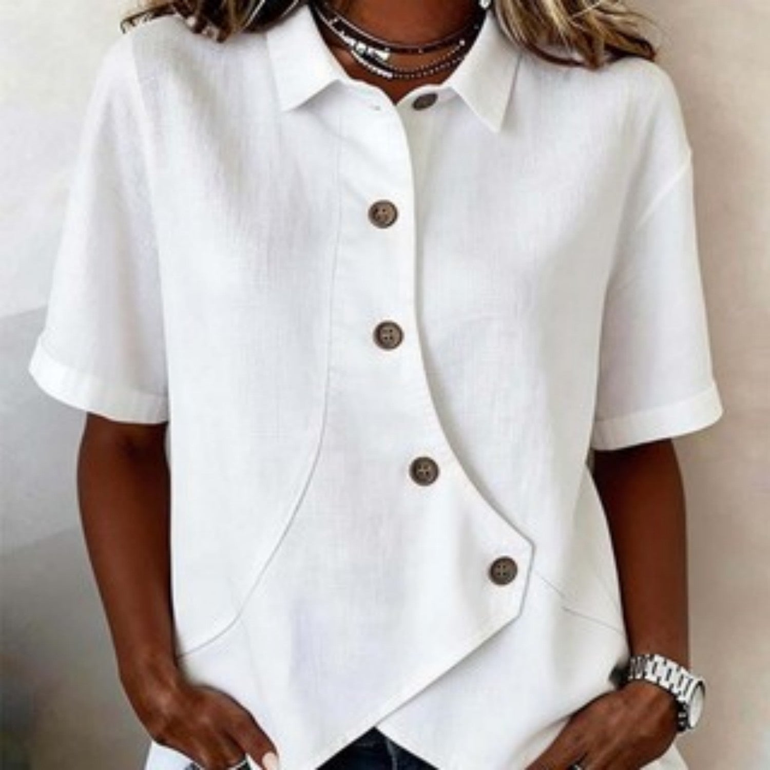 Polyester Blouse | Luxury Home Accessories | Heulog Glow