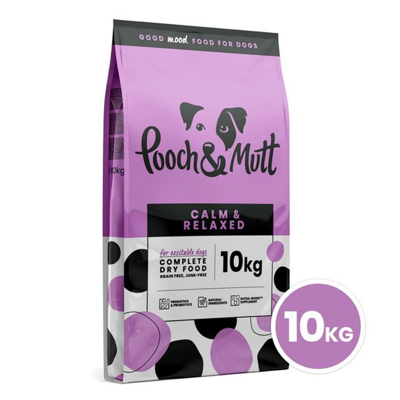 Pooch & Mutt Calm & Relaxed Premium Dog Food 10kg | Luxury Home Accessories | Heulog Glow