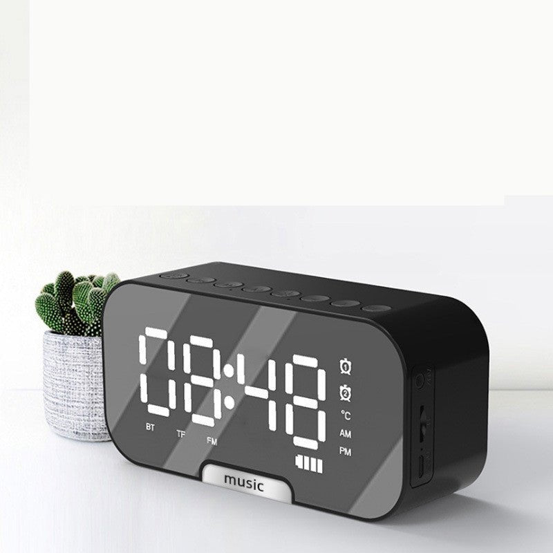 Portable Mirror Clock Alarm Clock | Luxury Home Accessories | Heulog Glow