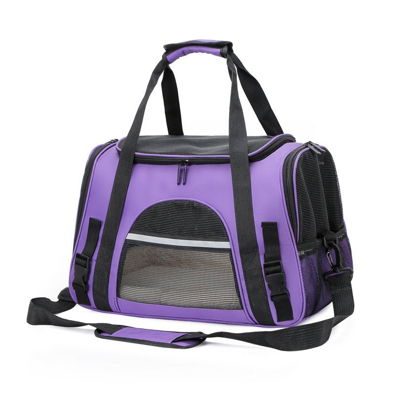 Portable Outdoor Portable One Shoulder Diagonal Cross Pet Box | Luxury Home Accessories | Heulog Glow