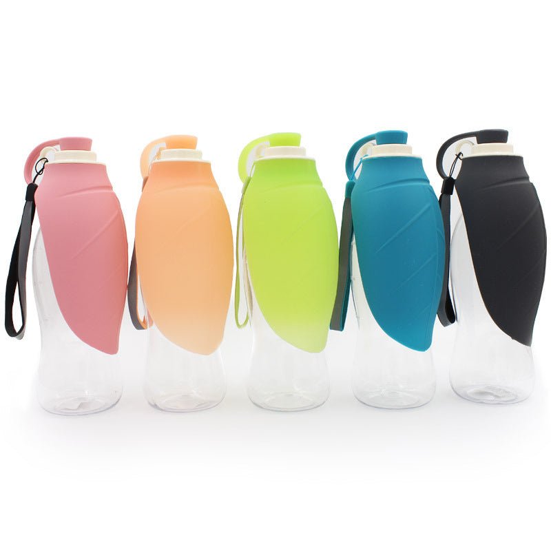 Portable Pet Water Dispenser Feeder Leak Proof With Drinking Cup Dish Bowl Dog Water Bottle | Luxury Home Accessories | Heulog Glow