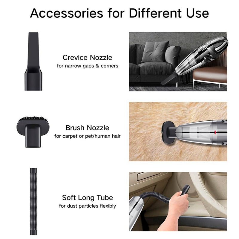 Portable Rechargeable Vacuum Cleaner | Luxury Home Accessories | Heulog Glow