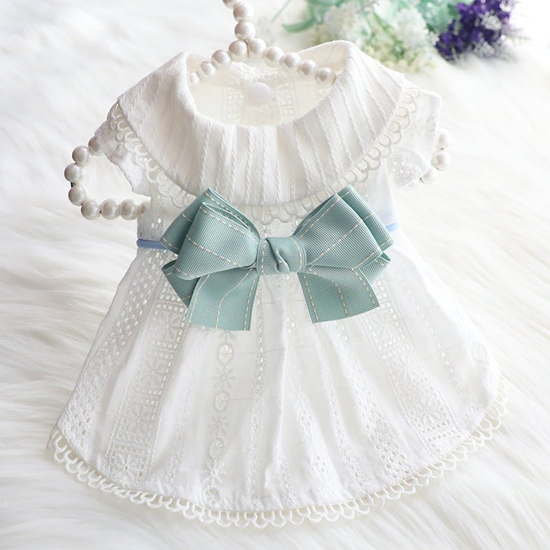 Princess Mint Butterfly Cat Pet Clothes | Luxury Home Accessories | Heulog Glow