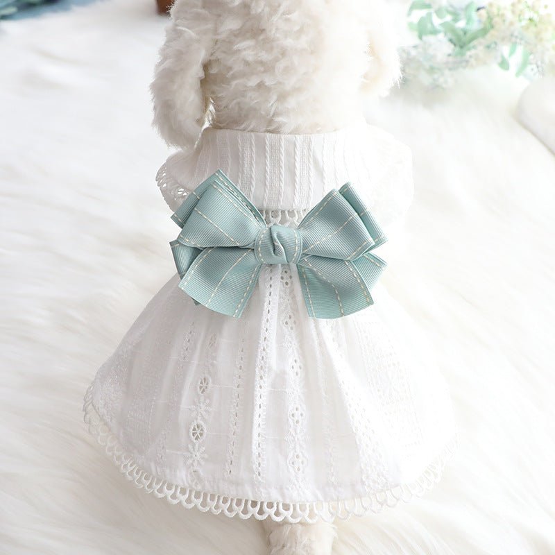 Princess Mint Butterfly Cat Pet Clothes | Luxury Home Accessories | Heulog Glow