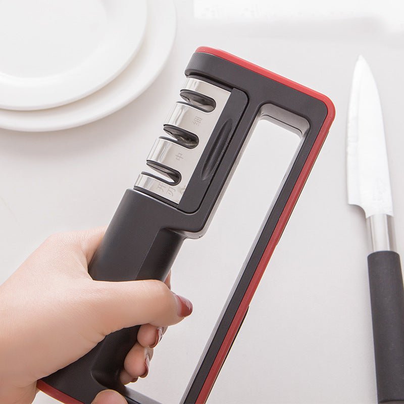 Professional Knife Sharpener Diamond Quick Professional 3 Stages Sharpener Knife Sharpening Tools Sharpening Stone | Luxury Home Accessories | Heulog Glow
