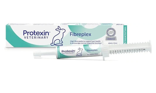 Protexin Veterinary Fibreplex for Rabbits, Syringe – A Probiotic and Prebiotic Paste to Encourage Normal Digestive Function. Carrot Flavour Orange | Luxury Home Accessories | Heulog Glow
