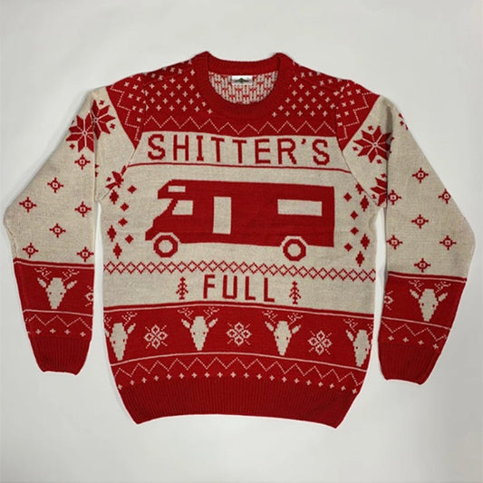 Pullover Crewneck Jacquard Christmas Sweater | Luxury Home Accessories | Heulog Glow