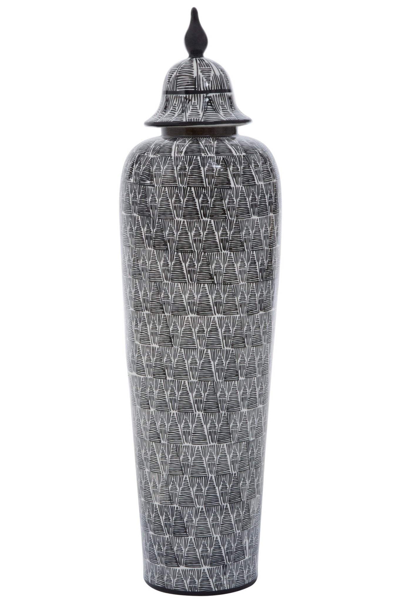 Punto Large Ceramic Jar | Luxury Home Accessories | Heulog Glow