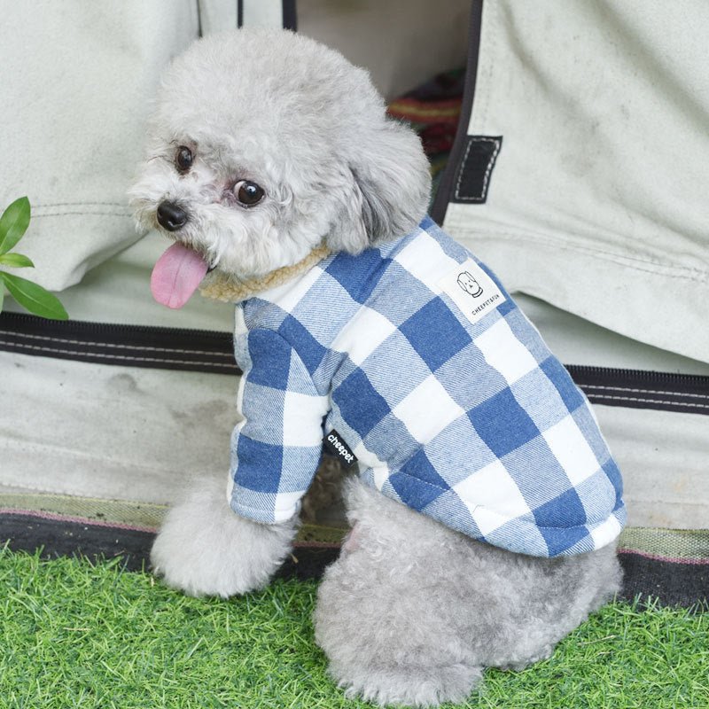 Puppy Dog Clothes Lamb Fur Collar Cotton Coat | Luxury Home Accessories | Heulog Glow