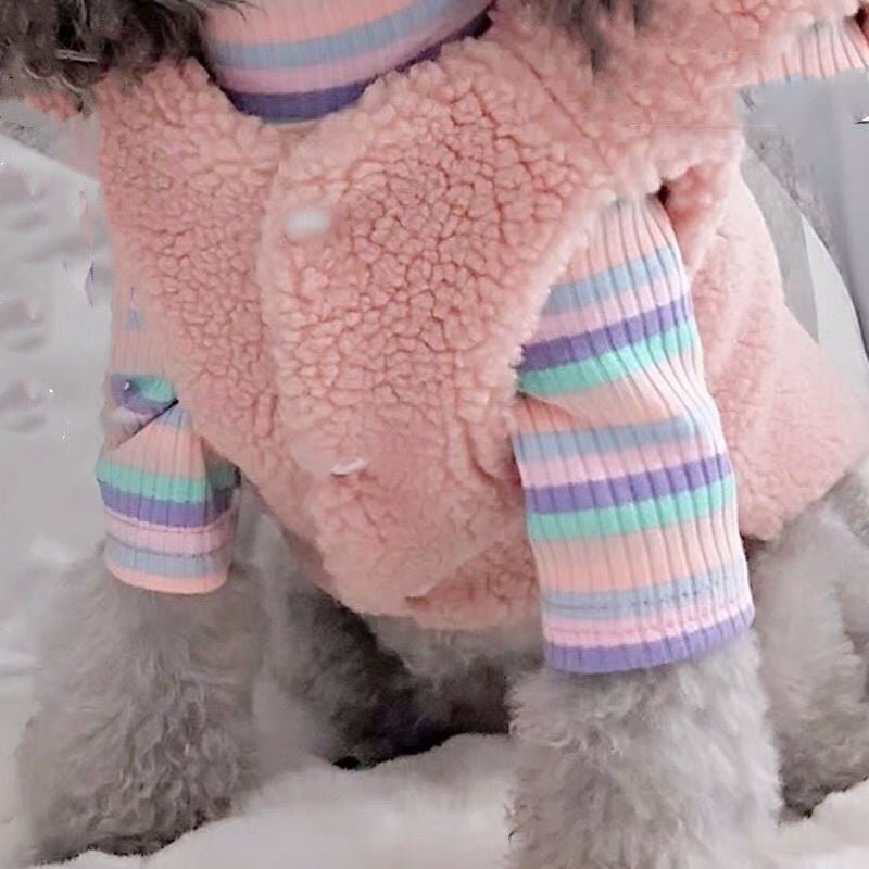 Puppy Dog Clothes Vest Cotton Coat Autumn And Winter | Luxury Home Accessories | Heulog Glow