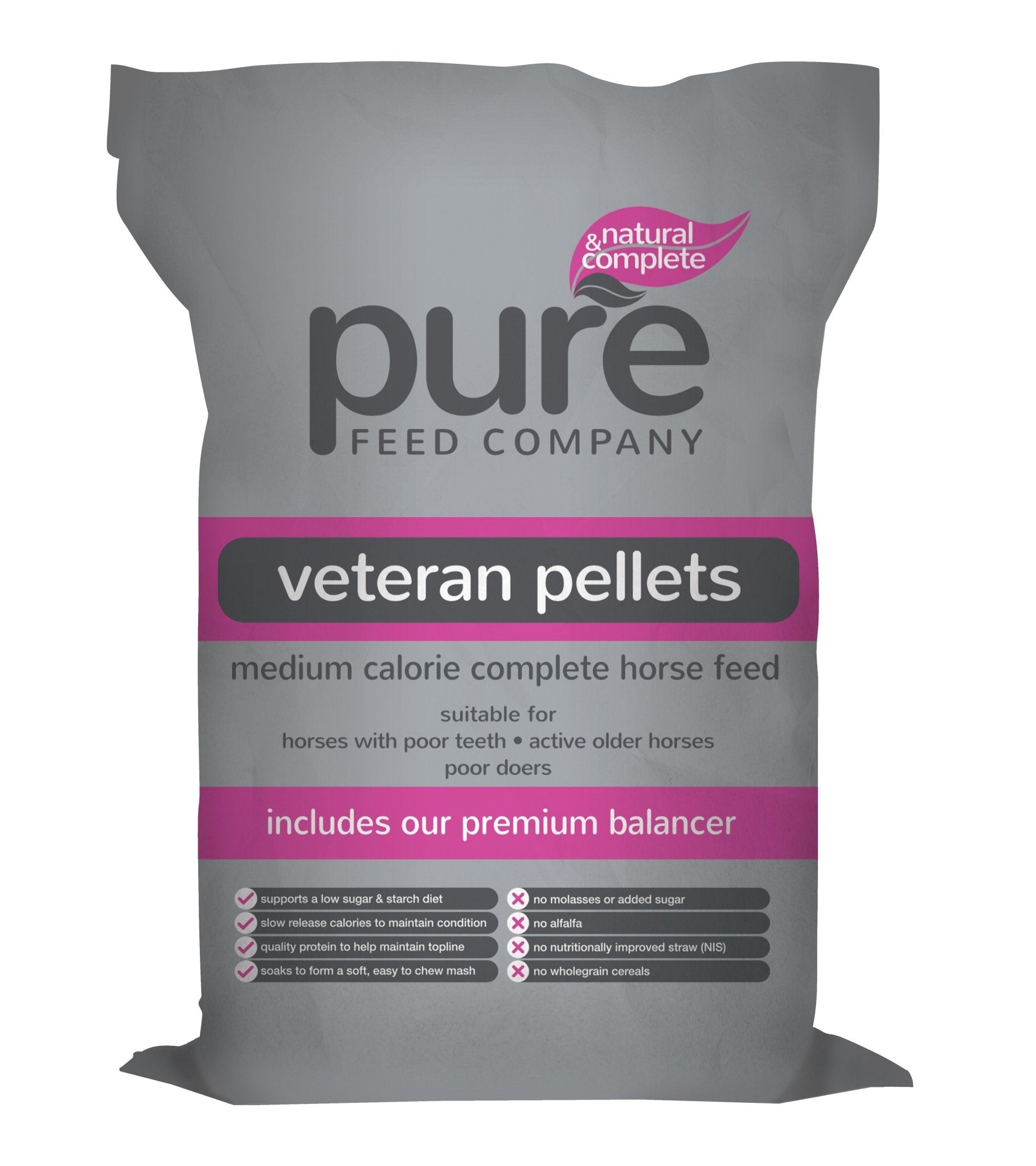 Pure Feed Pure Veteran Pellets | Luxury Home Accessories | Heulog Glow