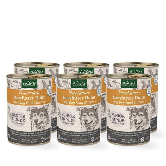 PureNature Chicken - Wet food for Senior Dogs - 6 x 400g | Luxury Home Accessories | Heulog Glow