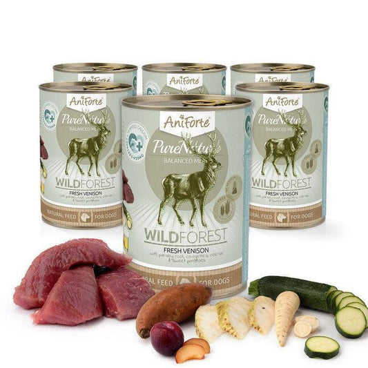 PureNature Wild Forest - Wet Food for Dogs - 6 x 400g | Luxury Home Accessories | Heulog Glow