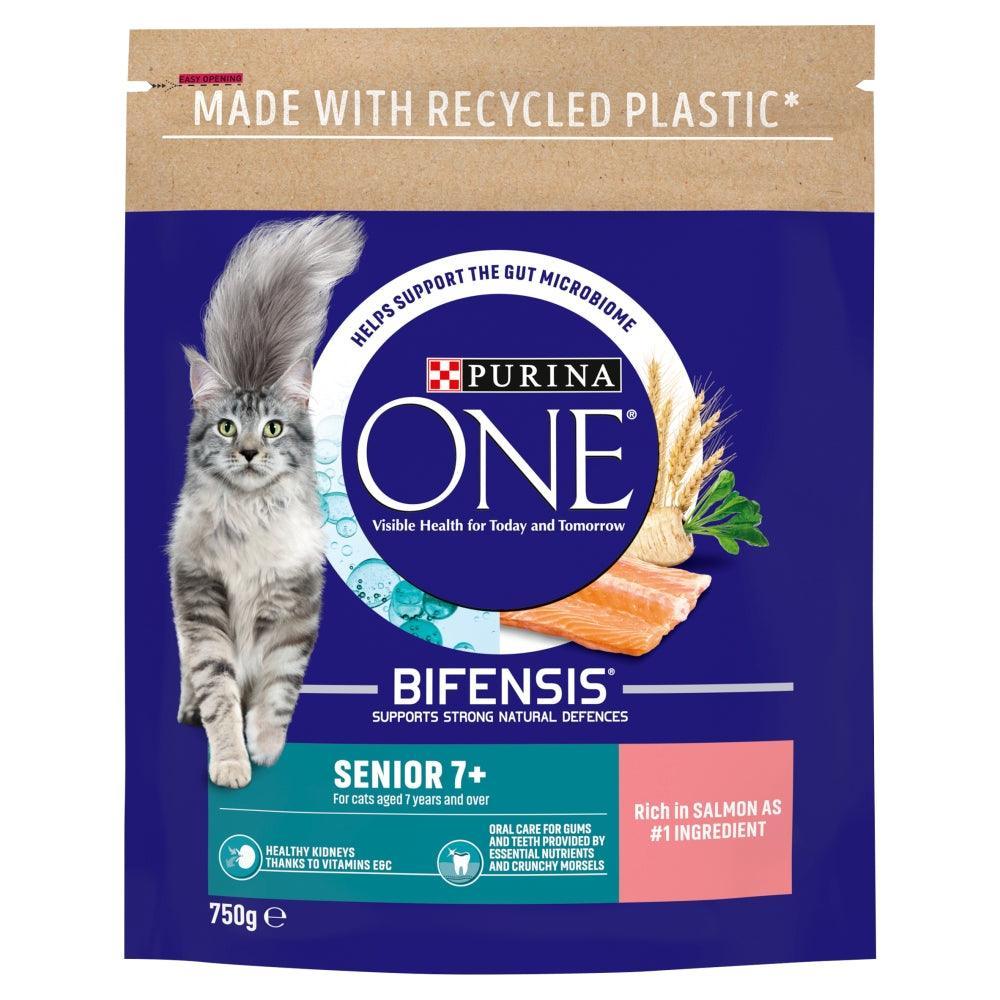 Purina One Senior 7+ Cat Salmon 4x750g | Luxury Home Accessories | Heulog Glow